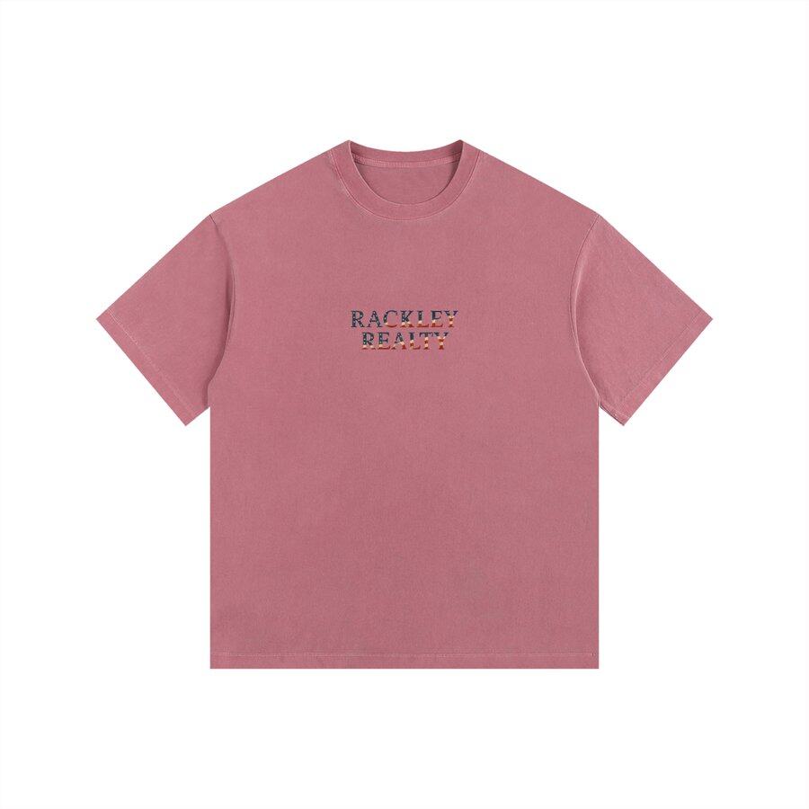 American Flag — Oversized Red Tee