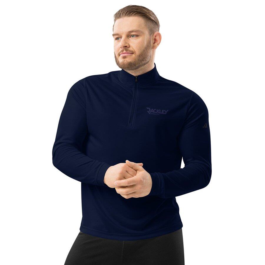 RR Navy on Navy — Quarter Zip